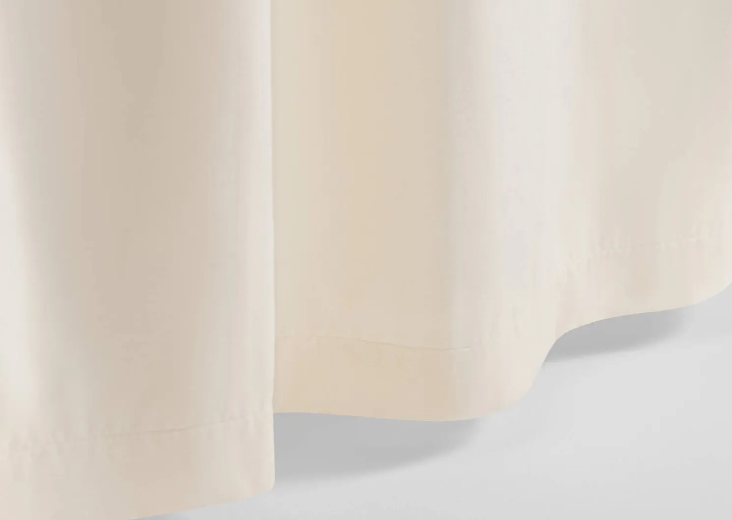 Urban Barn Adalee Velvet Curtain Panel 96"- Curtains