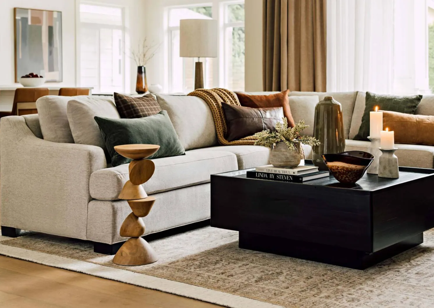 Urban Barn Alderson Custom Corner Sectional- Custom Furniture