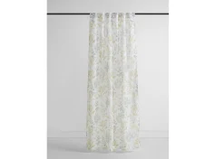 Urban Barn Amalia Meadow Sheer Curtain Panel 96" Ivory/Multi- Curtains