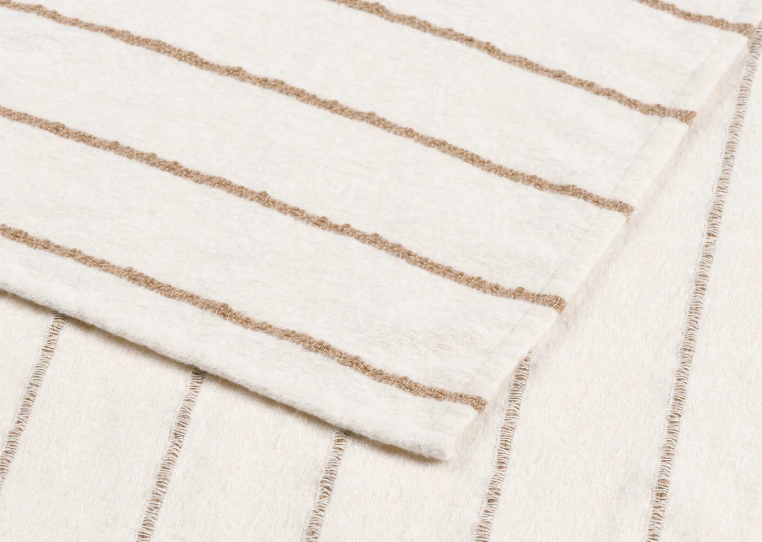 Urban Barn Avena Throw Ivory/Caramel- Throws