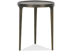 Urban Barn Bautista Recycled Metal Accent Table 16" -Bronze- Side Tables