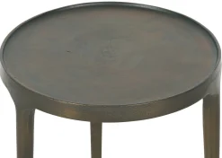 Urban Barn Bautista Recycled Metal Accent Table 16" -Bronze- Side Tables