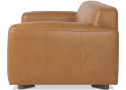 Urban Barn Beau Leather Sofa -Leo Tan- Sofas & Sectionals