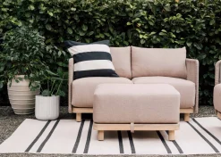 Urban Barn Belize Outdoor Ottoman -Sand- All Outdoor Furniture