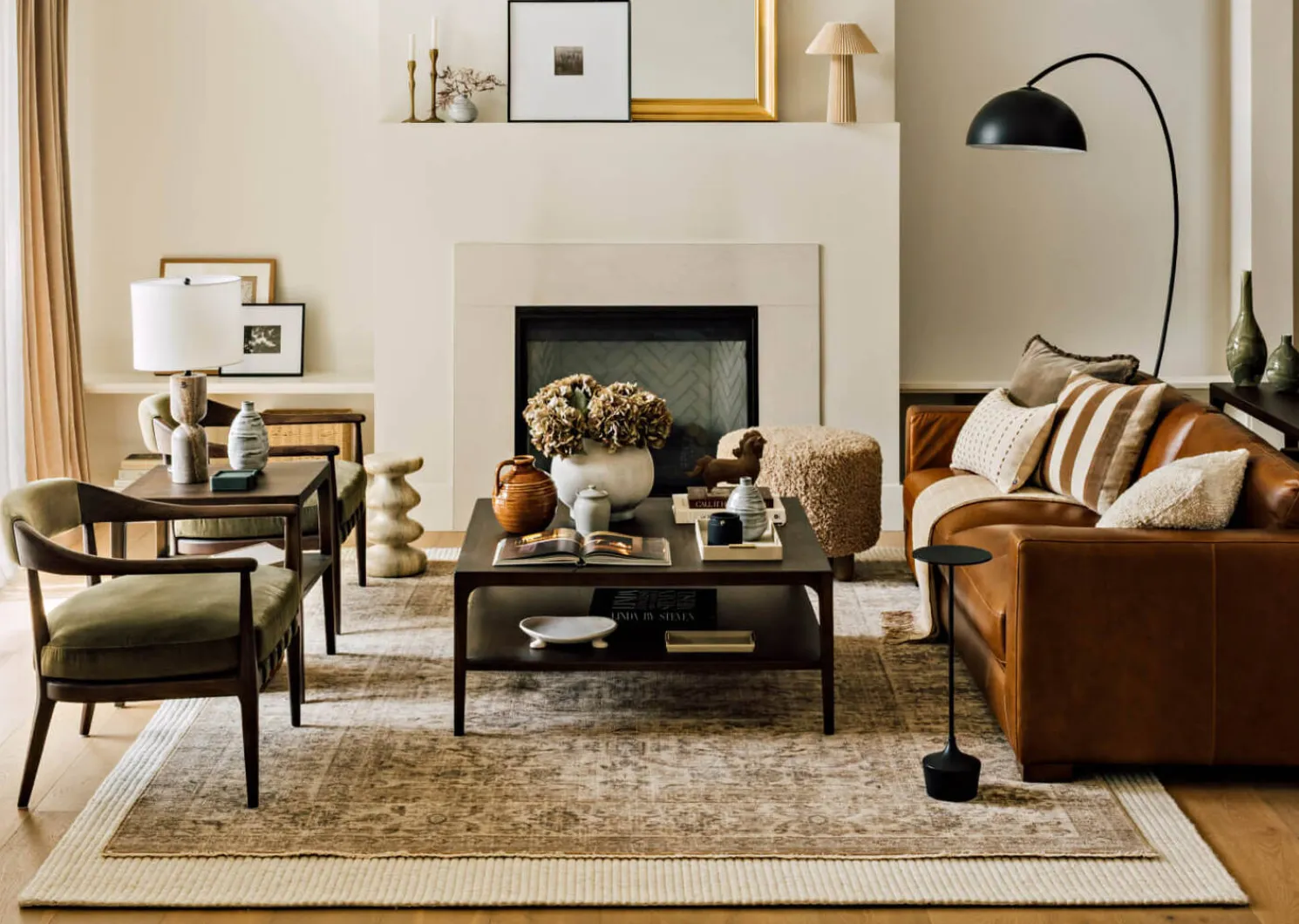 Urban Barn Bosco Armchair -Rya Olive- Accent Chairs