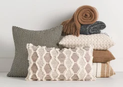 Urban Barn Brittany Pillow 20x20 Natural- Pillows