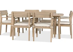 Urban Barn Cabrie 72 Outdoor Dining Table -Natural- All Outdoor Furniture