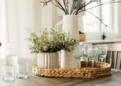 Urban Barn Camari Glass Organic- Glassware