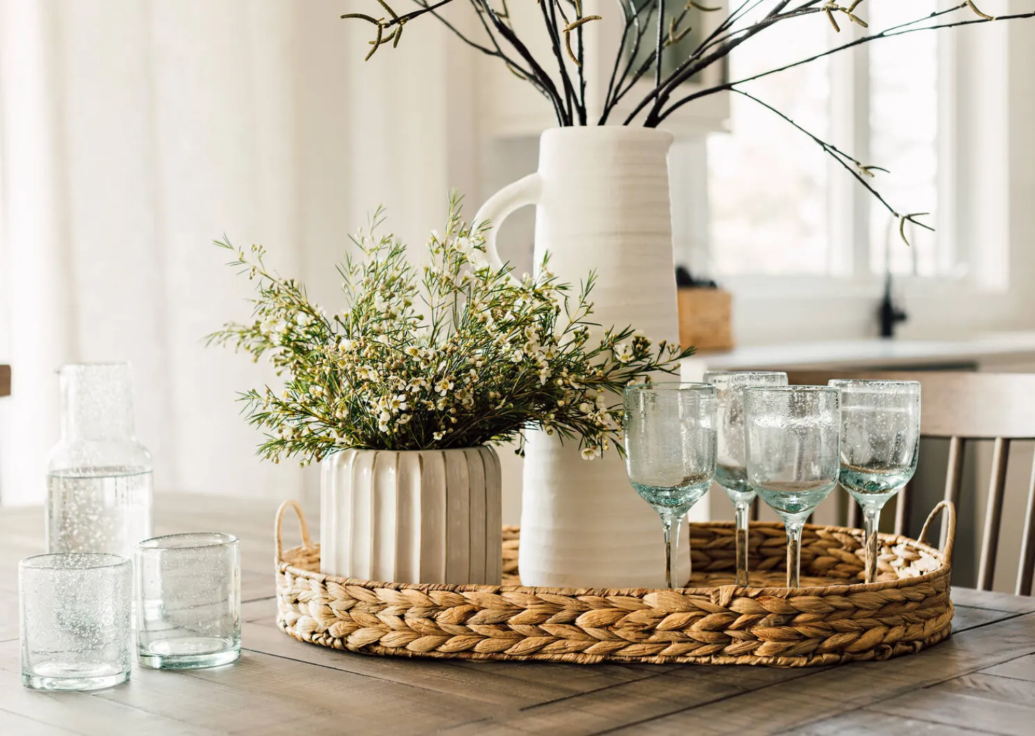 Urban Barn Camari Glass Organic- Glassware