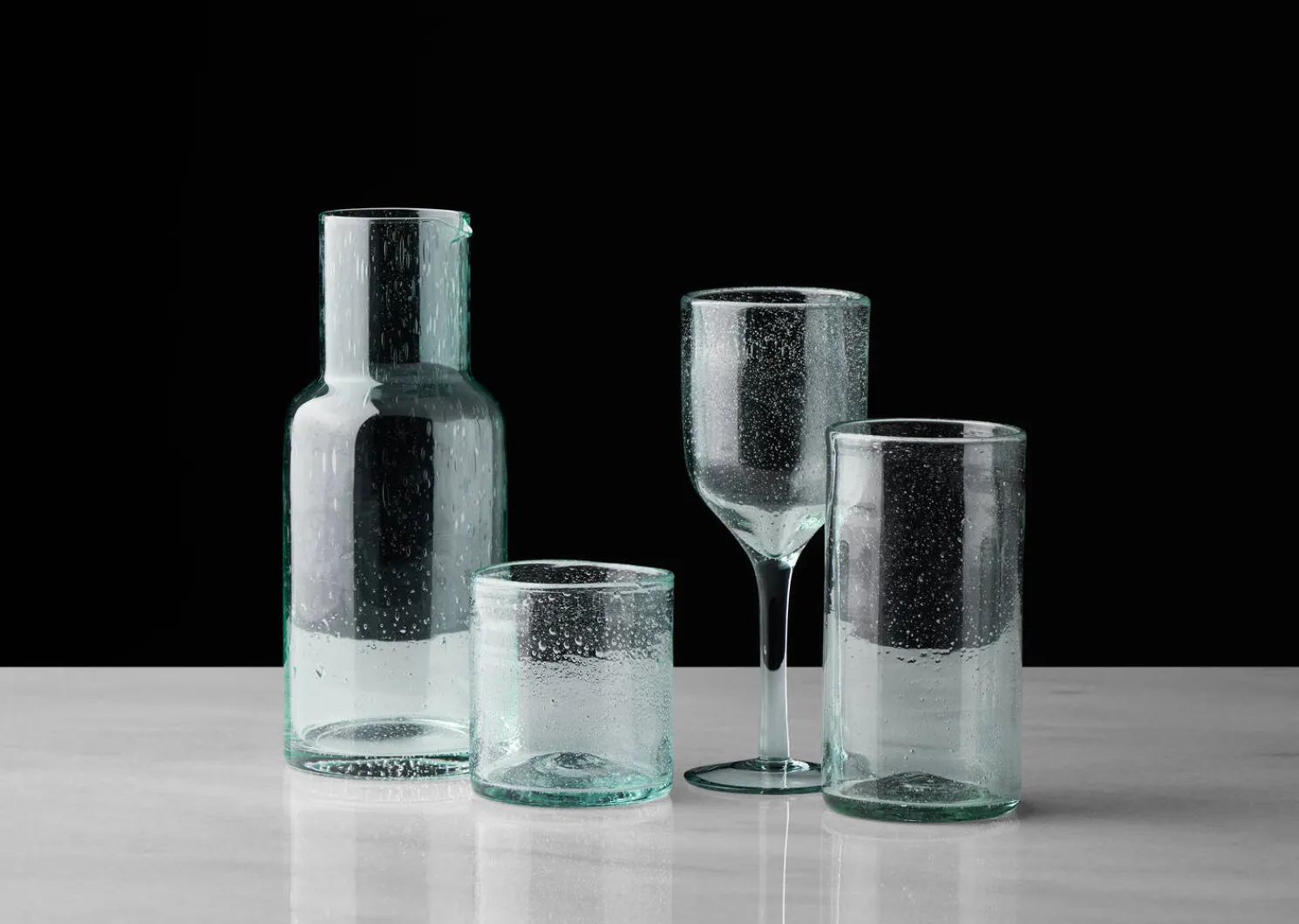 Urban Barn Camari Glass Organic- Glassware