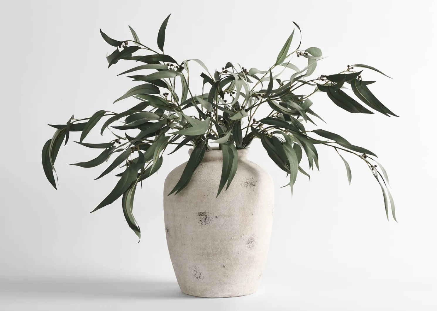 Urban Barn Carmina Vase White- Vases & Planters