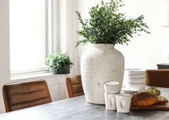 Urban Barn Carmina Vase White- Vases & Planters