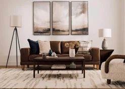 Urban Barn Carson Leather Sofa- Sofas & Sectionals