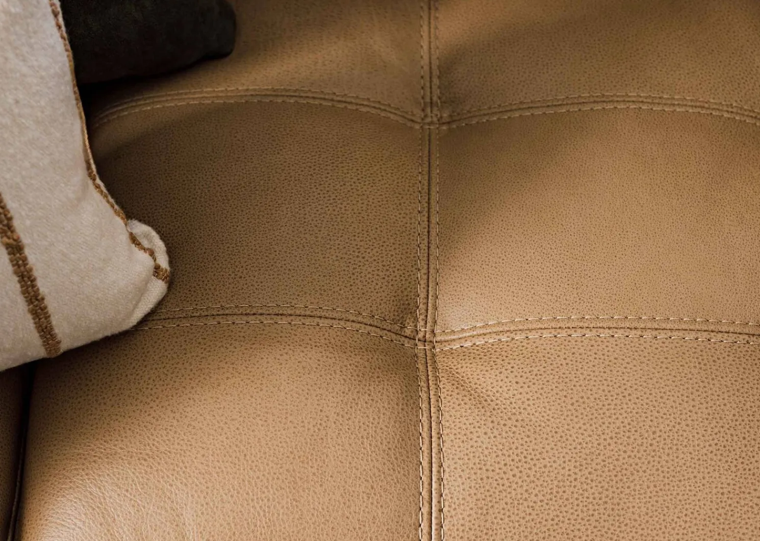 Urban Barn Carson Leather Sofa Chaise- Sofas & Sectionals