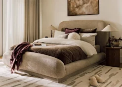 Urban Barn Cayley Table Lamp Walnut/Black- Table Lamps