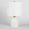 Urban Barn Chance Table Lamp Short White- Table Lamps