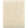 Urban Barn Chelsie Throw Sand/White- Throws