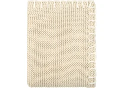 Urban Barn Chelsie Throw Sand/White- Throws