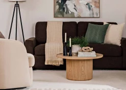 Urban Barn Conrad Cotton Throw Sand- Throws