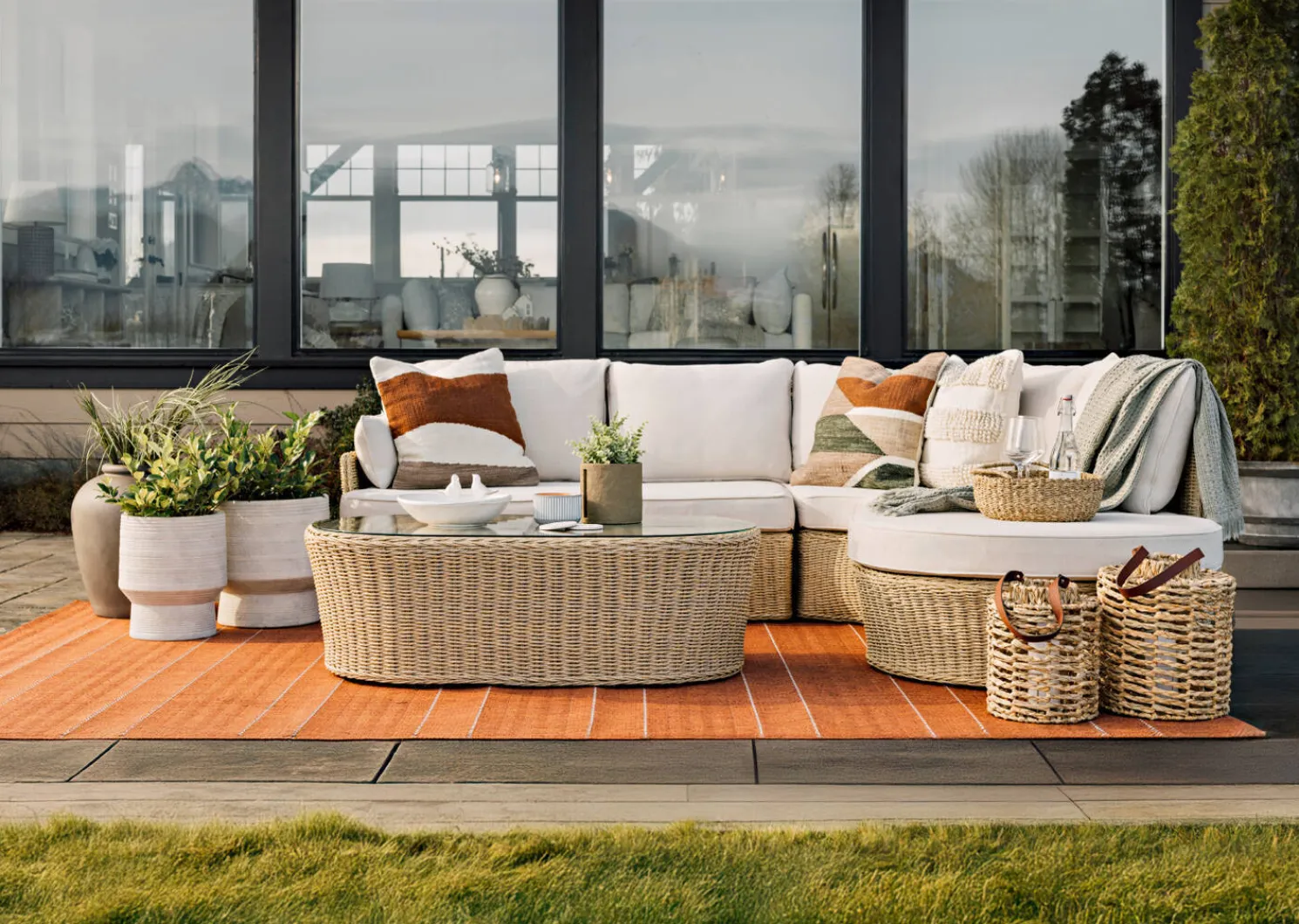 Urban Barn Contes Outdoor Planter- Vases & Planters