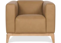 Urban Barn Cowan Leather Armchair- Accent Chairs