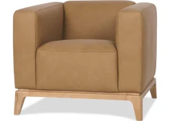 Urban Barn Cowan Leather Armchair- Accent Chairs