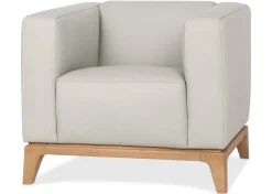 Urban Barn Cowan Leather Armchair- Accent Chairs