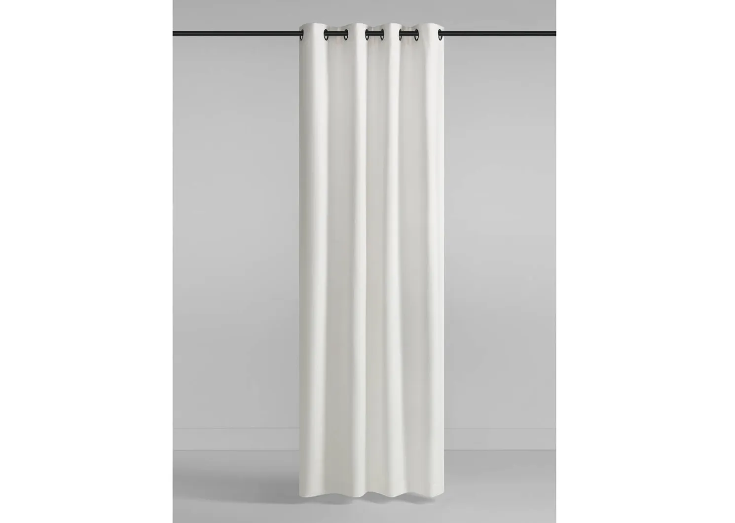 Urban Barn Cromwell Curtain Panel 96" Ivory- Curtains