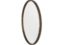 Urban Barn Dara Wall Mirror Round- Mirrors
