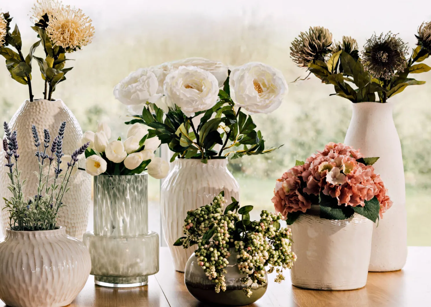 Urban Barn Delia Pepper Berry Branch- Blooms & Branches