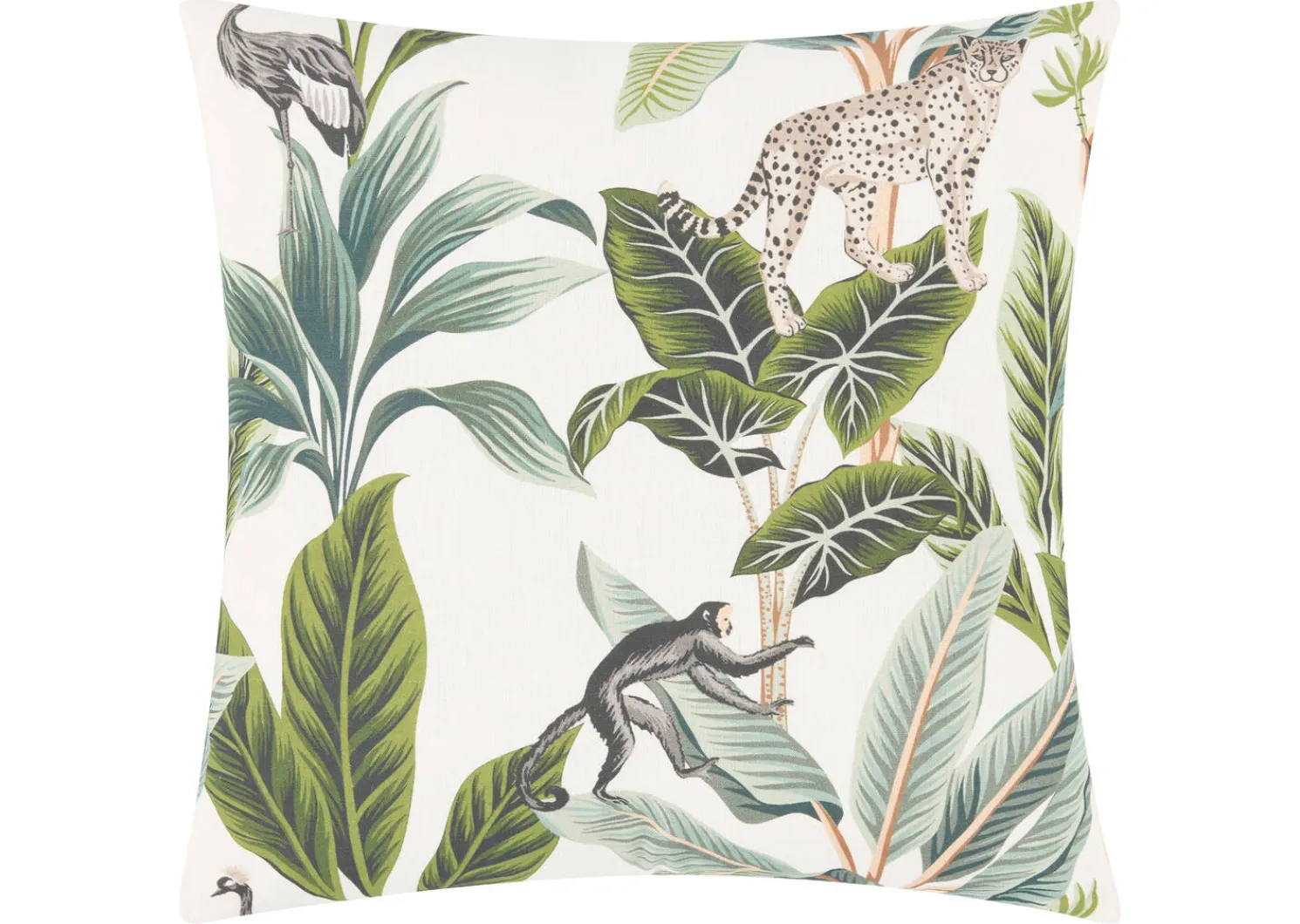 Urban Barn Diani Outdoor Pillow 21x21 Multi/Ivory- Pillows