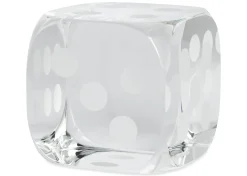 Urban Barn Dice Decor Clear- Decorative Accents
