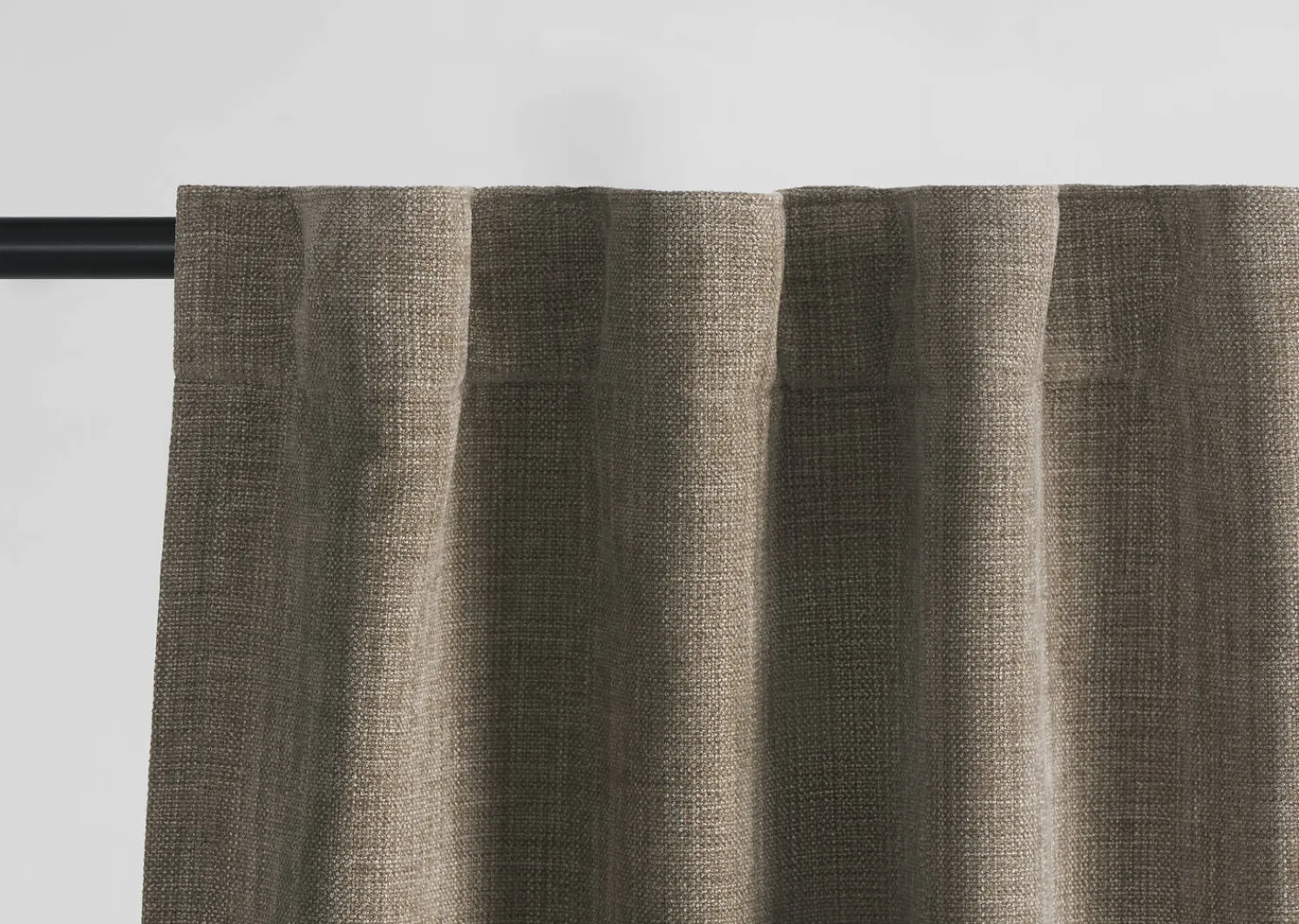 Urban Barn Dunbar Curtain 96 Mushroom- Curtains