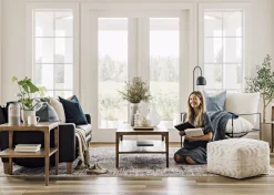 Urban Barn Dundas Reclaimed Wood Side Table- Side Tables