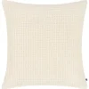 Urban Barn Edgell Cotton Waffle Pillow 20x20 Ivory- Pillows