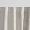 Urban Barn Edmar Blackout Curtain Panel 96" Oyster- Curtains