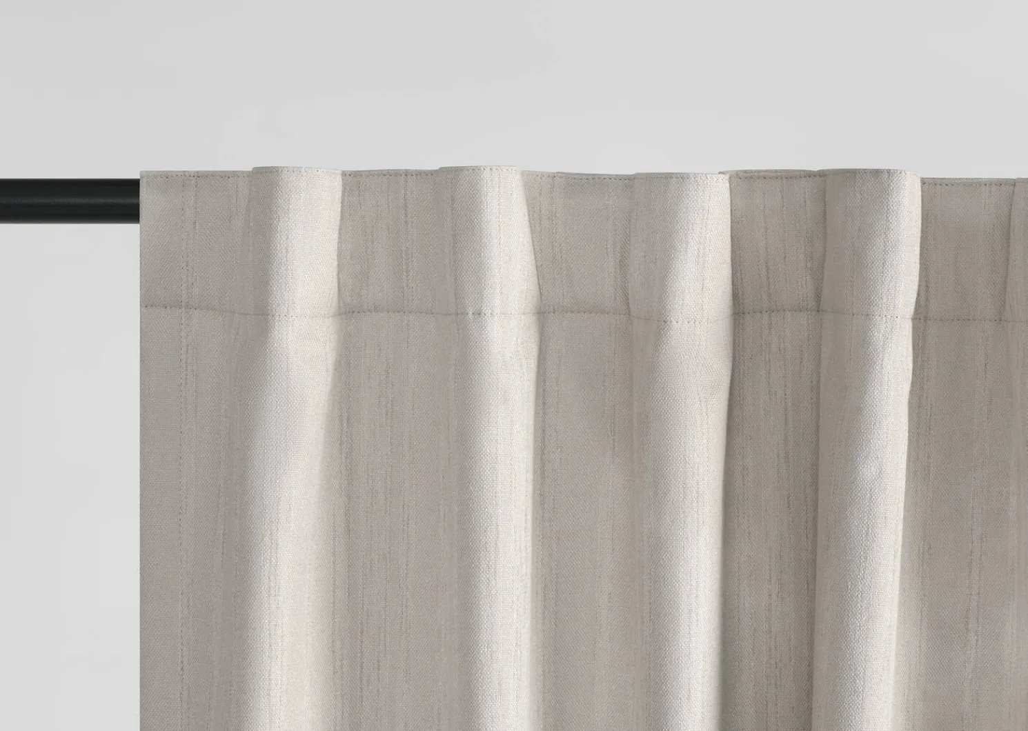 Urban Barn Edmar Blackout Curtain Panel 96" Oyster- Curtains