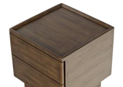 Urban Barn Ernesto Reclaimed Wood Side Table -Ayer Spice- Side Tables