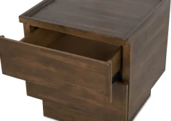 Urban Barn Ernesto Reclaimed Wood Side Table -Ayer Spice- Side Tables