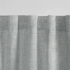 Urban Barn Essie Curtain Panel 96" Lt. Grey/Ivory- Curtains