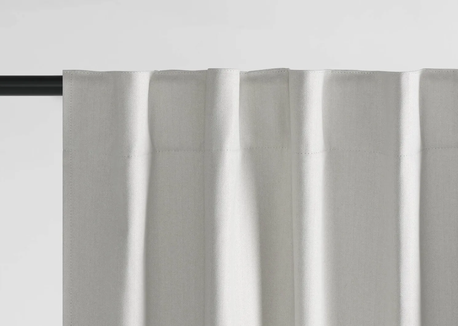 Urban Barn Fenwick Blackout Curtain Panel 96" Oyster- Curtains