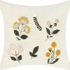 Urban Barn Flora Pillow 20x20 Ivory/Multi- Pillows