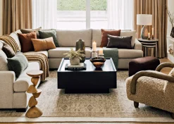 Urban Barn Gael Recycled Metal Nesting Table Set- Side Tables