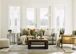 Urban Barn Gael Recycled Metal Nesting Table Set- Side Tables