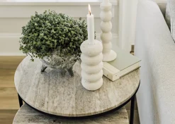 Urban Barn Gael Recycled Metal Nesting Table Set- Side Tables