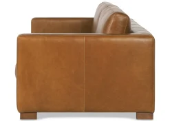 Urban Barn Gaetano Leather Sofa -Saddle Tan- Sofas & Sectionals