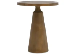 Urban Barn Gershwin Recycled Metal Side Table 20"- Side Tables