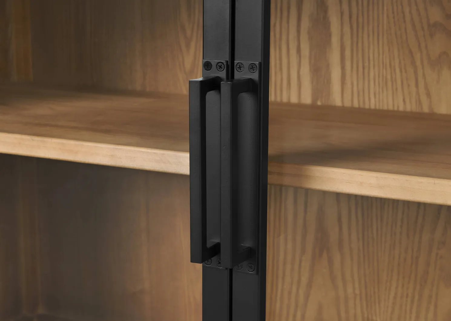 Urban Barn Grantham Reclaimed Wood Sideboard -Mannor Black- Sideboards & Storage