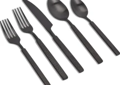 Urban Barn Hammered 5-Piece Cutlery Set- Dinnerware