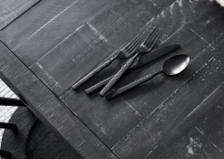 Urban Barn Hammered 5-Piece Cutlery Set- Dinnerware